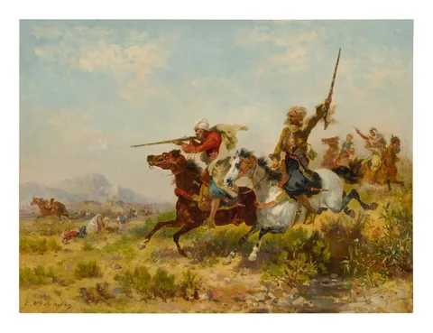 Georges Washington, Charge of the Arab Horsemen