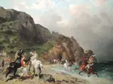 Georges Washington, Horses bathing off the coast of Africa