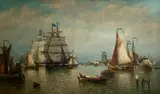 Auguste Musin, Rotterdam Harbour, The Netherlands