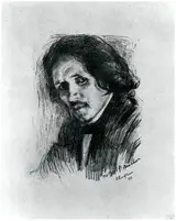 Léon Bakst, Portrait of the Filipp Maljawin