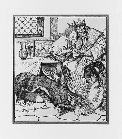 Howard Pyle, What Happened to the Master of Black Arts after All His Tricks, for "The Wonder Clock"