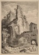 Franz Edmund Weirotter, The Old Palace at Tivoli