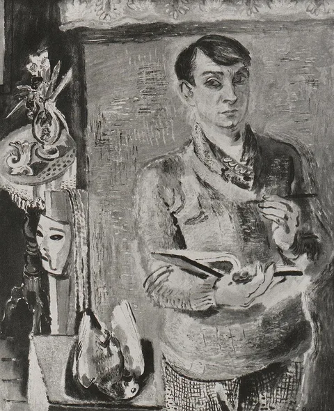 Adolf de Haer, Self-portrait