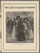 William Hatherell, The Duchess of Kent and the infant Princess Victoria in Kensington Gardens the first public appearance of the Queen