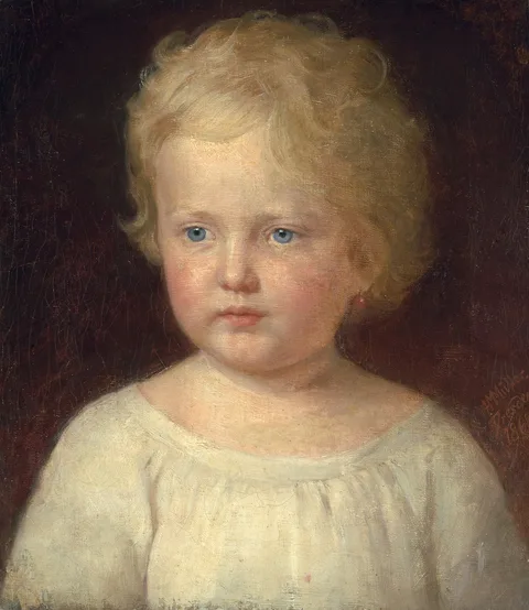 Moritz Müller, Portrait of a girl