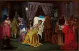 Ludwik Wiesiołowski, Aleksander Sobieski on his deathbed in Rome in 1714