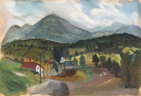 Beatrice Mandelman, Catskill Valley