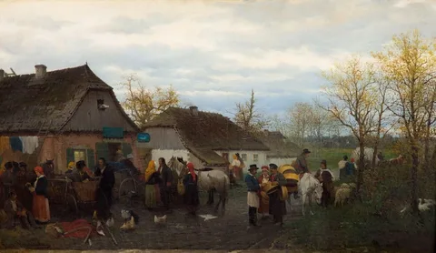 Ludwik Kurella, In a Village