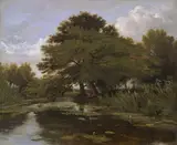 William Alfred Delamotte, On the Isis, Waterperry, Oxfordshire