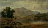 James Docharty, In the Trossachs - Loch Achray from the Island