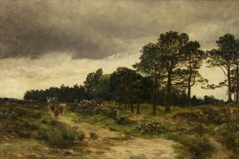 James Docharty, Moorland Road with Cattle
