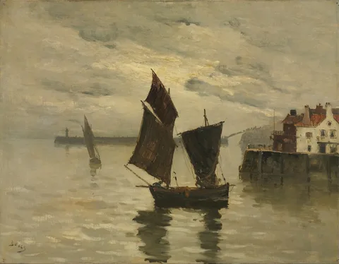 Frank-Will, Harbor Scene