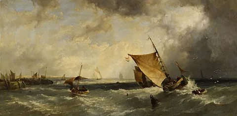 John James Wilson, A Sea-piece