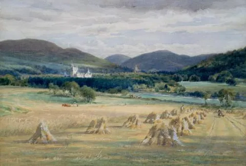 John Campbell Mitchell, John Mitchell - Balmoral Castle And Crathie Church