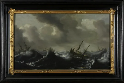 Claes Claesz. Wou, Seascape