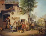 Ignaz Raffalt, In Front of the Village Inn