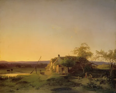 Ignaz Raffalt, Evening Landscape