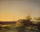 Ignaz Raffalt, Evening Landscape