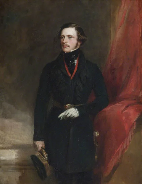 Stephen Catterson Smith, Major Henry Francis Cockayne-Cust, MP (1819-1884)