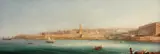 Girolamo Gianni, Valletta from near Manoel Island