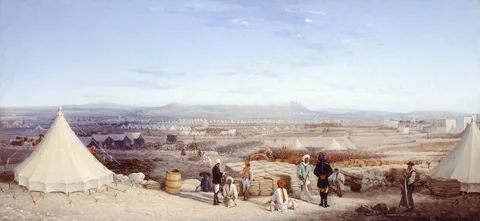 Girolamo Gianni, Indian Cavalry Camp, Malta