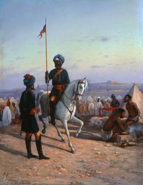 Girolamo Gianni, 10th (Duke of Cambridge’s Own) (Bengal) Lancers, Malta, 1878