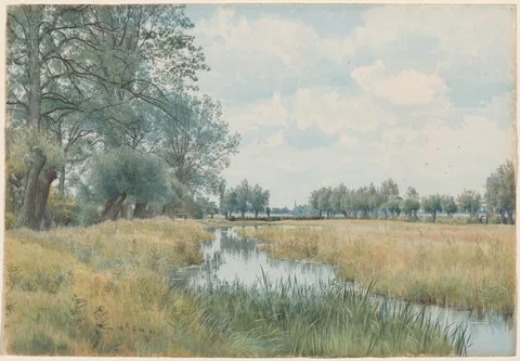 William Fraser Garden, River Landscape near St. Ives, Huntingdonshire