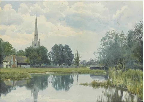 William Fraser Garden, On the banks of the Ouse, St Ives, Huntingdon
