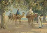 Frank Dean, British desert caravan