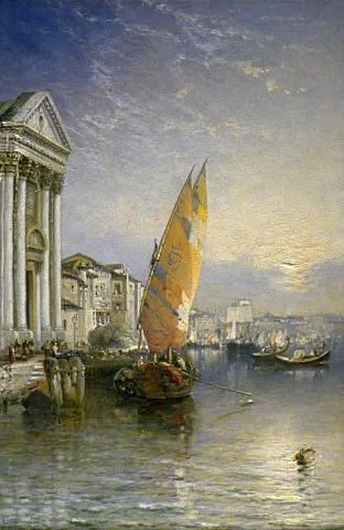 Arthur Joseph Meadows, The Church of the Jesuits, Venice