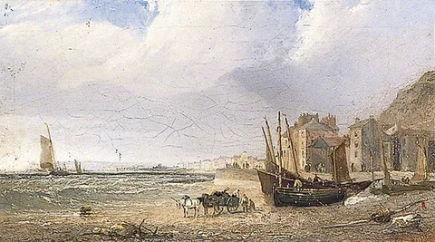 Arthur Joseph Meadows, Hastings Beach, East Sussex