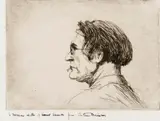 Arthur Briscoe, Portrait of James McBey - Arthur Briscoe
