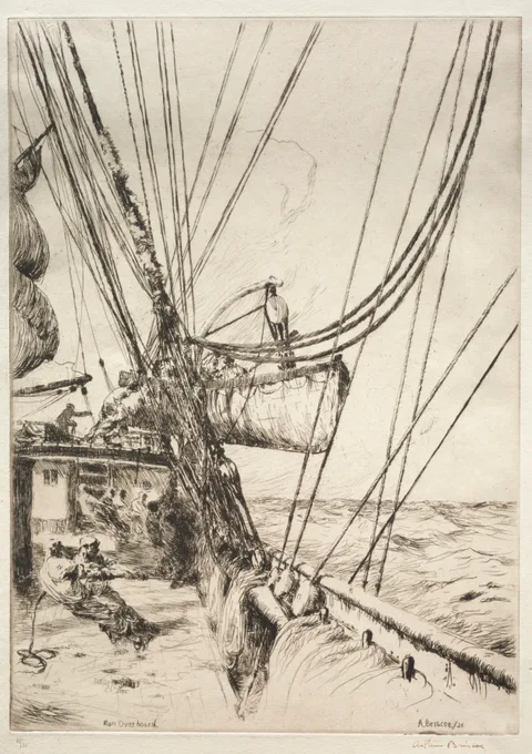 Arthur Briscoe, Man Overboard