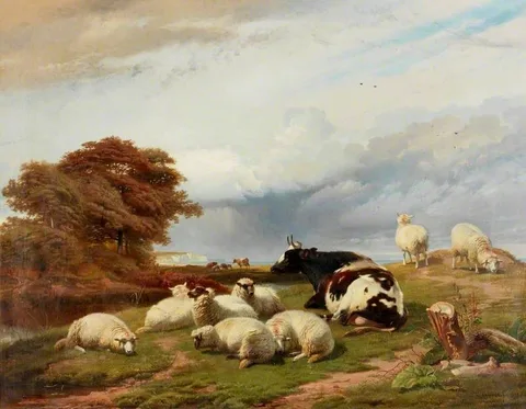 Thomas George Cooper, In the Marshes near Ramsgate, Isle of Thanet
