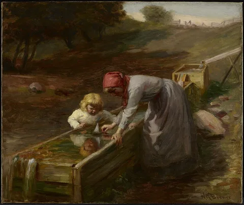 Nicholas Richard Brewer, At the Spring