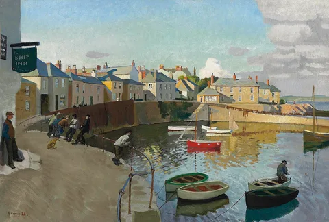 Harold Harvey, A view of Mousehole