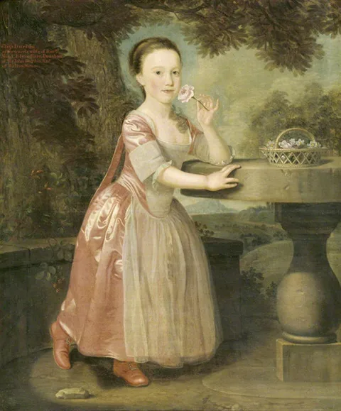 Thomas Hickey, Eliza Durbin, Lady Elton (1756-1822) as a Child