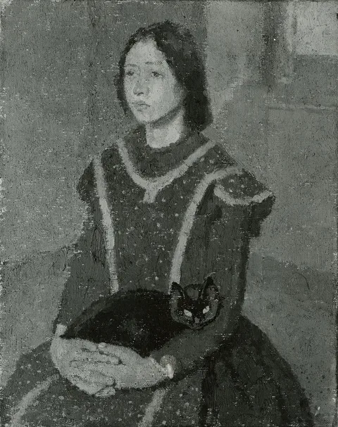 Gwen John, Girl with a Cat