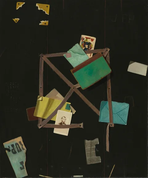 John F. Peto, Card Rack with a Jack of Hearts