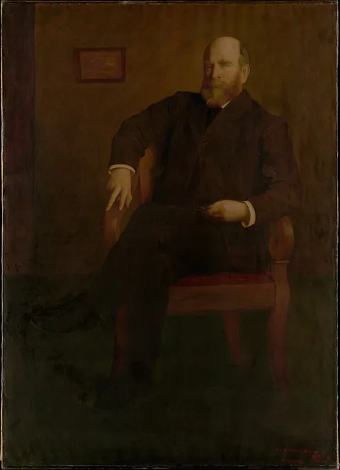 George de Forest Brush, Henry George