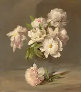 Charles Ethan Porter, Peonies in a Vase