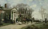Alfred Wordsworth Thompson, The Parting Guests, 1775