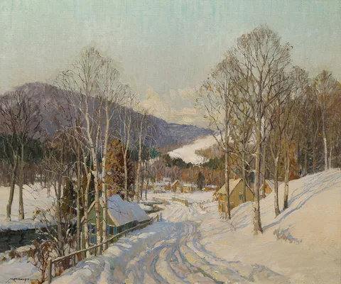 Frederick J. Mulhaupt, February Morning