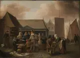 Hendrick Martensz Sorgh, Fish Market