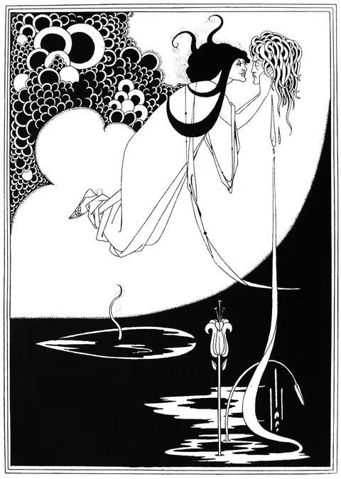 Aubrey Vincent Beardsley, The Climax (illustration)