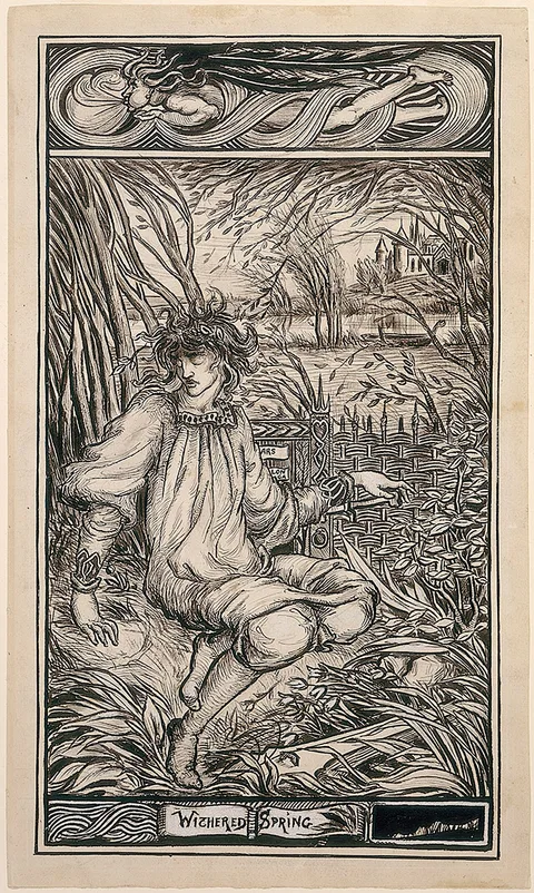 Aubrey Vincent Beardsley, Withered Spring
