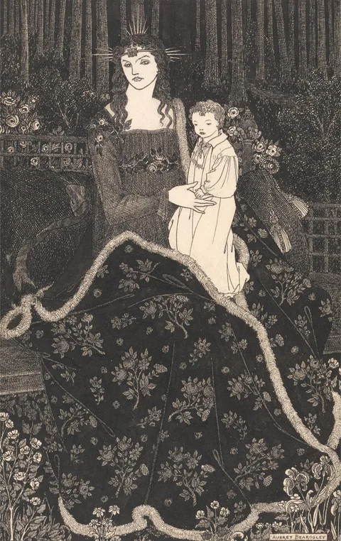 Aubrey Vincent Beardsley, A Large Christmas Card