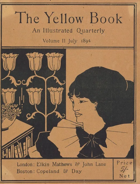 Aubrey Vincent Beardsley, Cover of "The Yellow Book: an Illustrated Quarterly", Volume II, July 1894