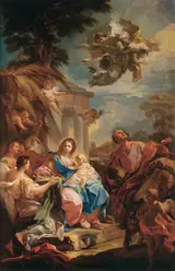 Corrado Giaquinto, The Rest on the Flight into Egypt