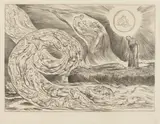 William Blake, The Circle of the Lustful: Paolo and Francesca
